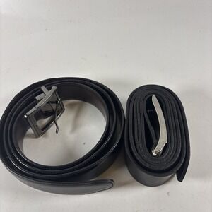 Hugo Boss Reversible Leather Belts Mens Size 42 & 44 Black Brown Lot of 2